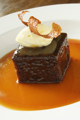 Sticker - sticky toffee pudding