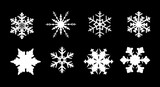 Fototapeta Big Ben - Isolated Snowflake Collection