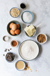 © Rachel Lyn - Cookie baking ingredients, still life