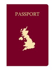 Sticker - Passeport Royaume-uni