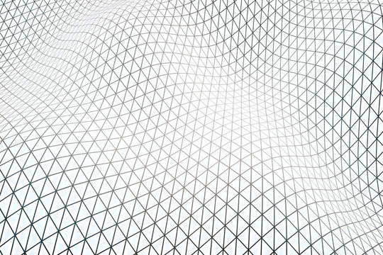White grid wallpaper