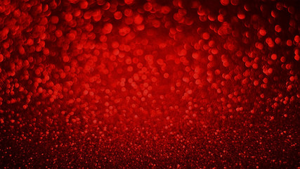 Wall Mural - red black glitter bokeh texture abstract background