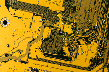 Poster - circuit board background