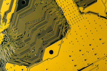 Poster - circuit board background