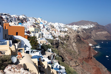 Wall Mural - Santorini Island