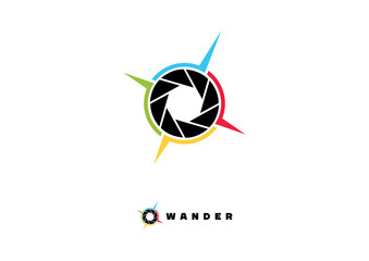 Wall Mural - aperture camera for traveler or wander photographer
