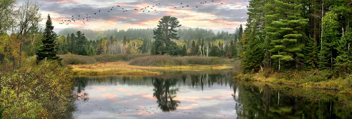 Wall Mural - Peshekee River