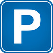 Parking traffic sign
