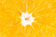 orange fruit macro close up