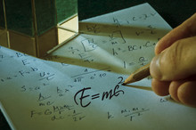 Albert Einstein Well Known Physical Formula, E=mc2