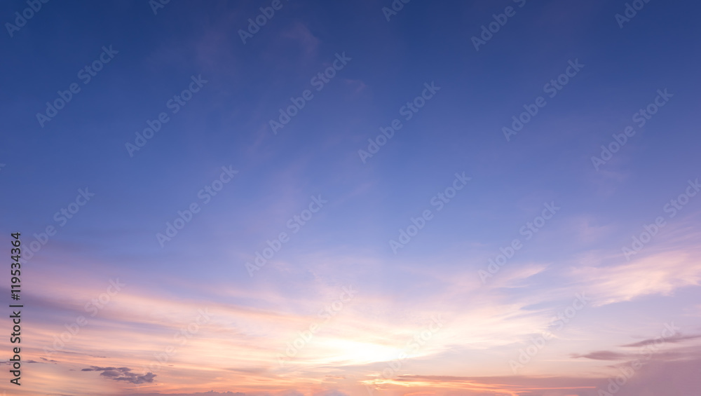 panorama sunset sky background Stock Photo | Adobe Stock