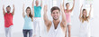 © Photographee.eu - Power yoga workout in good atmosphere