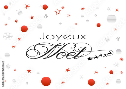 Joyeux Noel Fond Blanc Boules Rouges Stock Illustration Adobe Stock Joyeux Noel Fond Blanc Boules Rouges Stock Illustration Adobe Stock