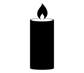 Poster - icon candle