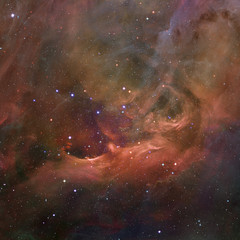 Wall Mural - stars nebula in space.