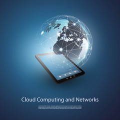 Poster -     Global Networks - Design Concept for Your Business 