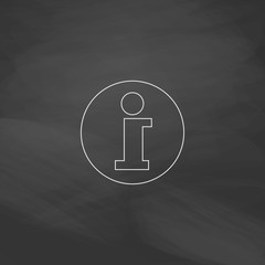 Poster - Information computer symbol