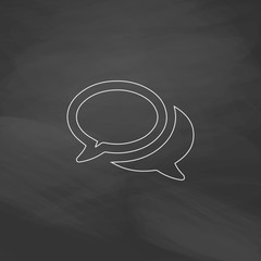 Poster - Chat computer symbol