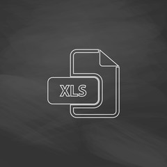 Poster - XLS computer symbol