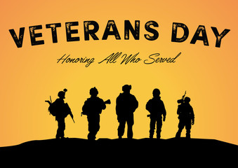 Wall Mural - veterans day