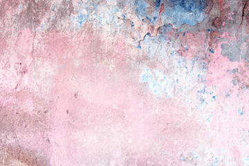 wall fragment with scratches and cracks