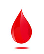 Blood drop symbol.