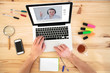 © Song_about_summer - video conference, education online, coaching on internet or webinar