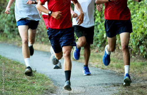 boys running
