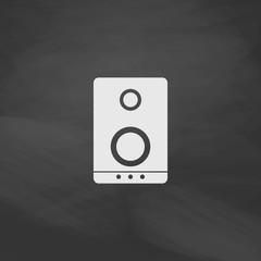 Poster - speaker computer symbol