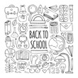 © Juliya Kochkanyan - Back to school big doodles set