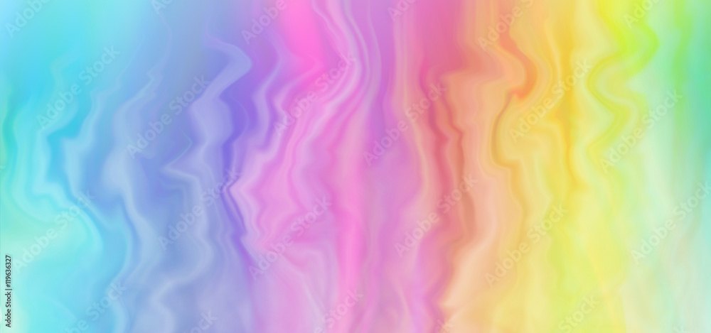 Colorful rainbow marble background banner - wide rainbow colored ...
