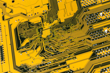 Poster - circuit board background
