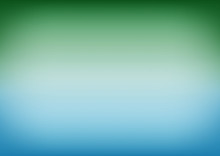 Emerald Water Gradient Background Vector Illustration