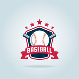 Fototapeta Sport - Baseball badge,sport logo,team identity,vector illustration
