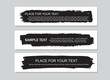 Vector quote oVector quote or text boxes collection. Hand drawn frames. Grunge brush strokes, textures.r text boxes collection. Hand drawn frames. Grunge brush strokes, textures.