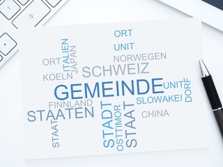 Canvas Print - Gemeinde