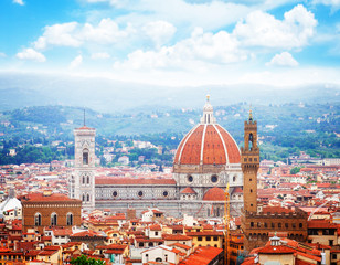 Wall Mural - cathedral Santa Maria del Fiore, Florence, Italy