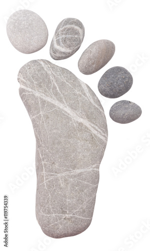 Dekoracja na wymiar  kamienna-stopa-na-bialym
