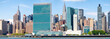 The midtown Manhattan skyline