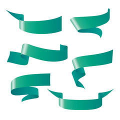 Wall Mural - vector ribbon patterns