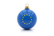 Weihnachtskugel EU