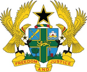 Ghana Coat of arm 