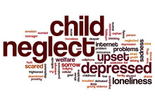 Child Neglect Word Cloud