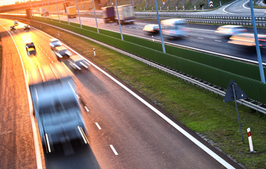 Sticker - Four lane controlled-access highway in Poland