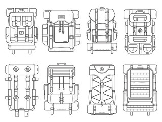 Hiking Backpack Set