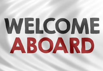 Wall Mural - welcome aboard