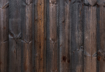 Wall Mural - Dark wood texture