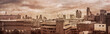 London city skyline panorama