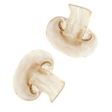 Fototapeta  - sliced champignion mushrooms