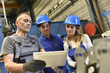 © goodluz - Young people in metallurgy training class